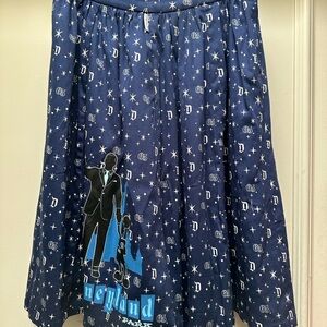 Her Universe Blue A-Line Skirt